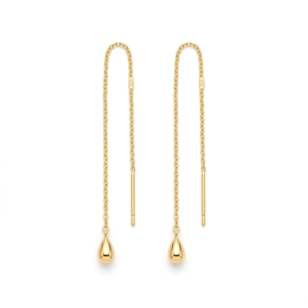Threader Chain Earrings