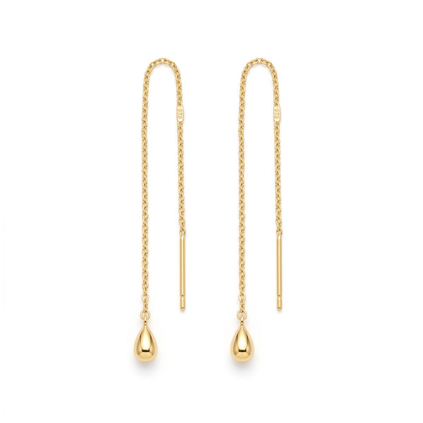 Threader Chain Earrings