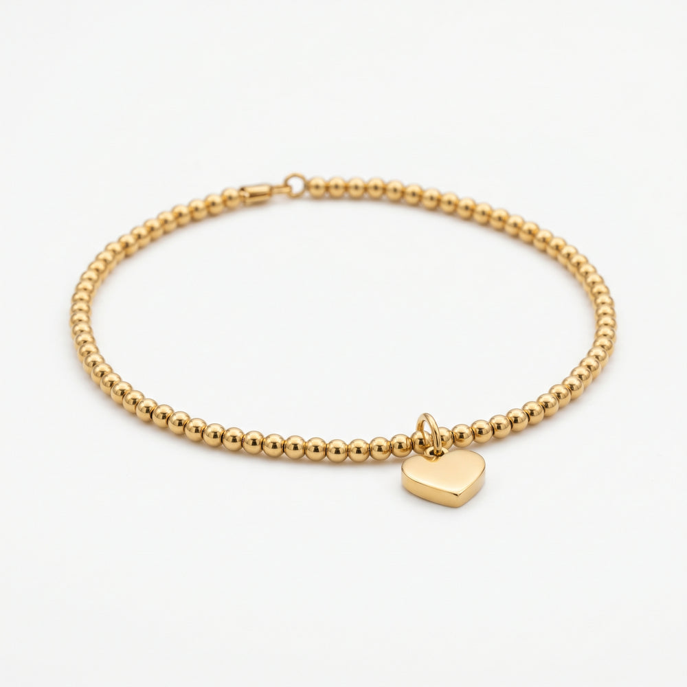 Beaded Charm Anklet