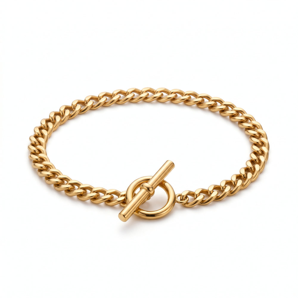Toggle Clasp Ankle Chain