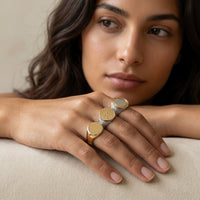 Stackable Signet Ring Set