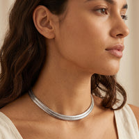 Snake Chain Choker Necklace