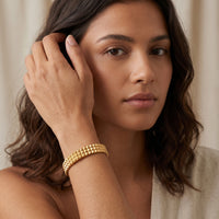 Spike Textured Cuff Bracelet