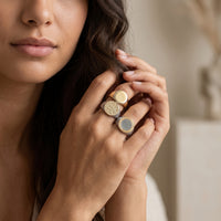 Stackable Signet Ring Set