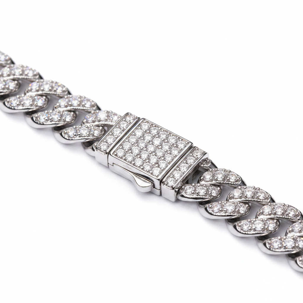 Iced Out Cuban Link Chain Necklace